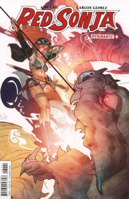 Red Sonja, Vol. 4 (Dynamite Entertainment) #6B Variant Ben Caldwell Cover
