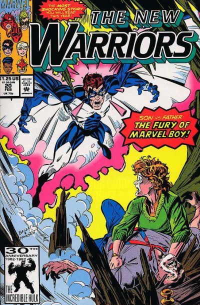 The New Warriors, Vol. 1 #20A Direct Edition