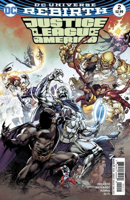 Justice League Of America, Vol. 5 #2A Ivan Reis Regular Cover
