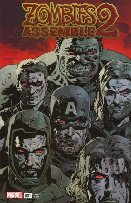 Zombies: Assemble 2 #1B Variant Chris Samnee Cover