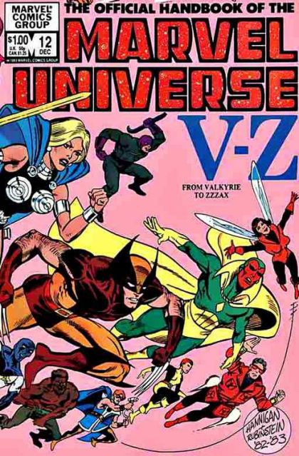Official Handbook of the Marvel Universe, Vol. 1 #12A Direct Edition