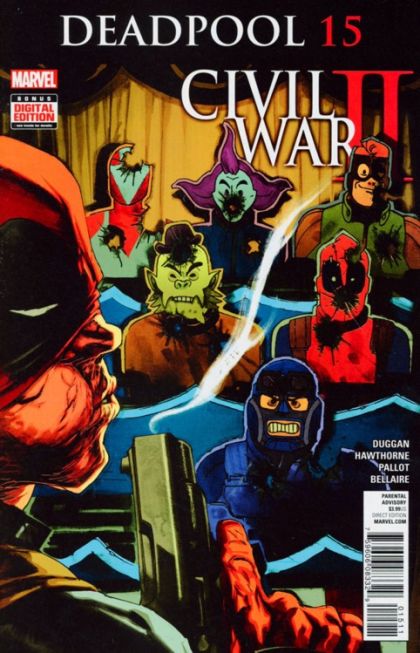 Deadpool, Vol. 5 #15A Rafael Albuquerque Regular Cover