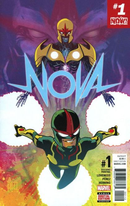 Nova, Vol. 7 #1F 2nd Printing Ramón K. Pérez