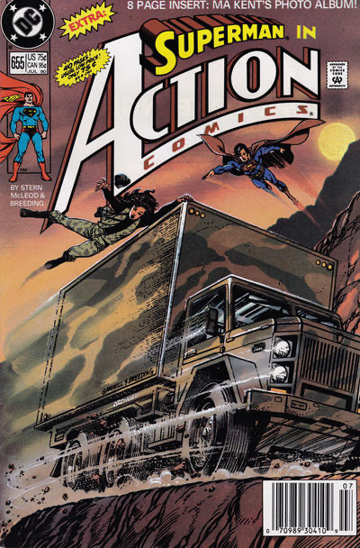 Action Comics, Vol. 1 #655B Newsstand Edition