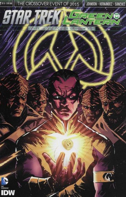 Star Trek / Green Lantern #2C Garry Brown Subscription Cover
