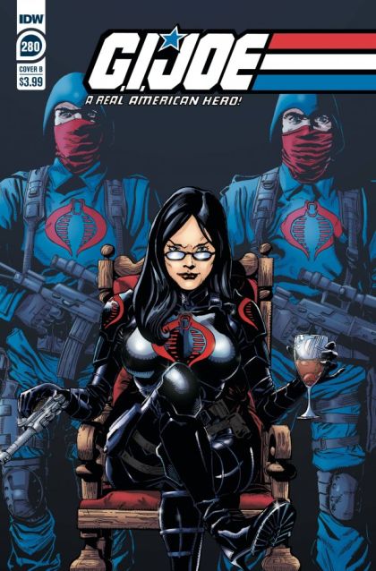 G.I. Joe: A Real American Hero, Vol. 1 (IDW) #280B Variant Kieron McKeown Cover