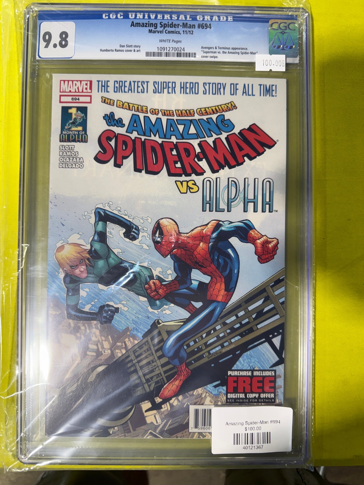 Amazing Spider-Man #694 CGC 9.8