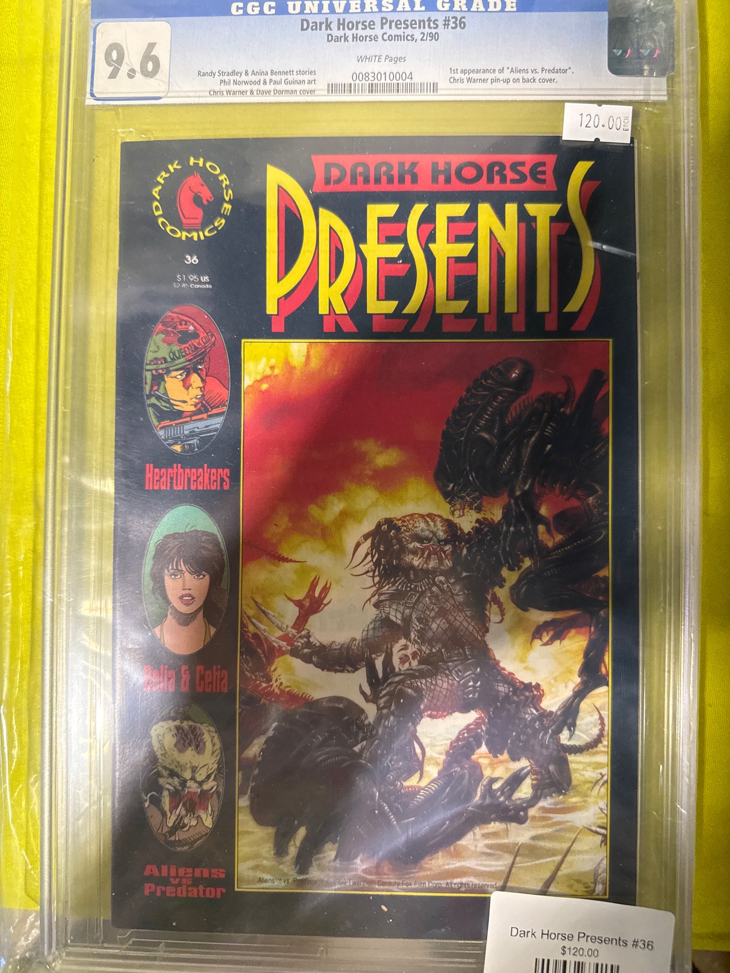 Dark Horse Presents #36 CGC 9.6