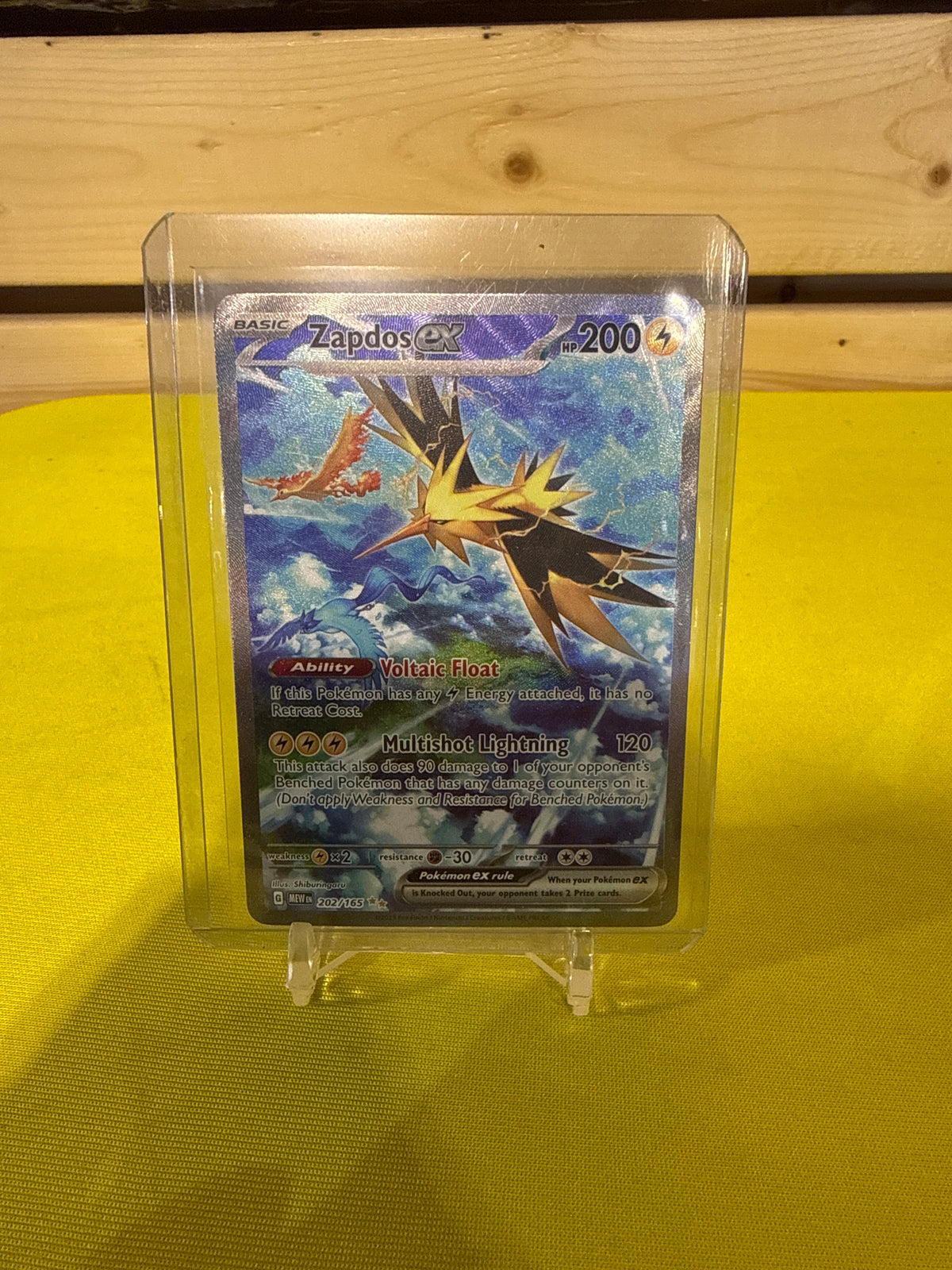 Zapdos EX Full Art