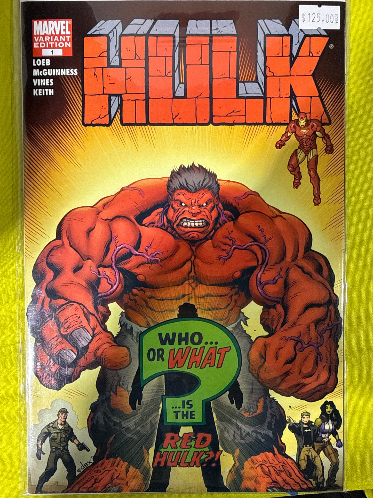 Hulk #1 1/50 ratio