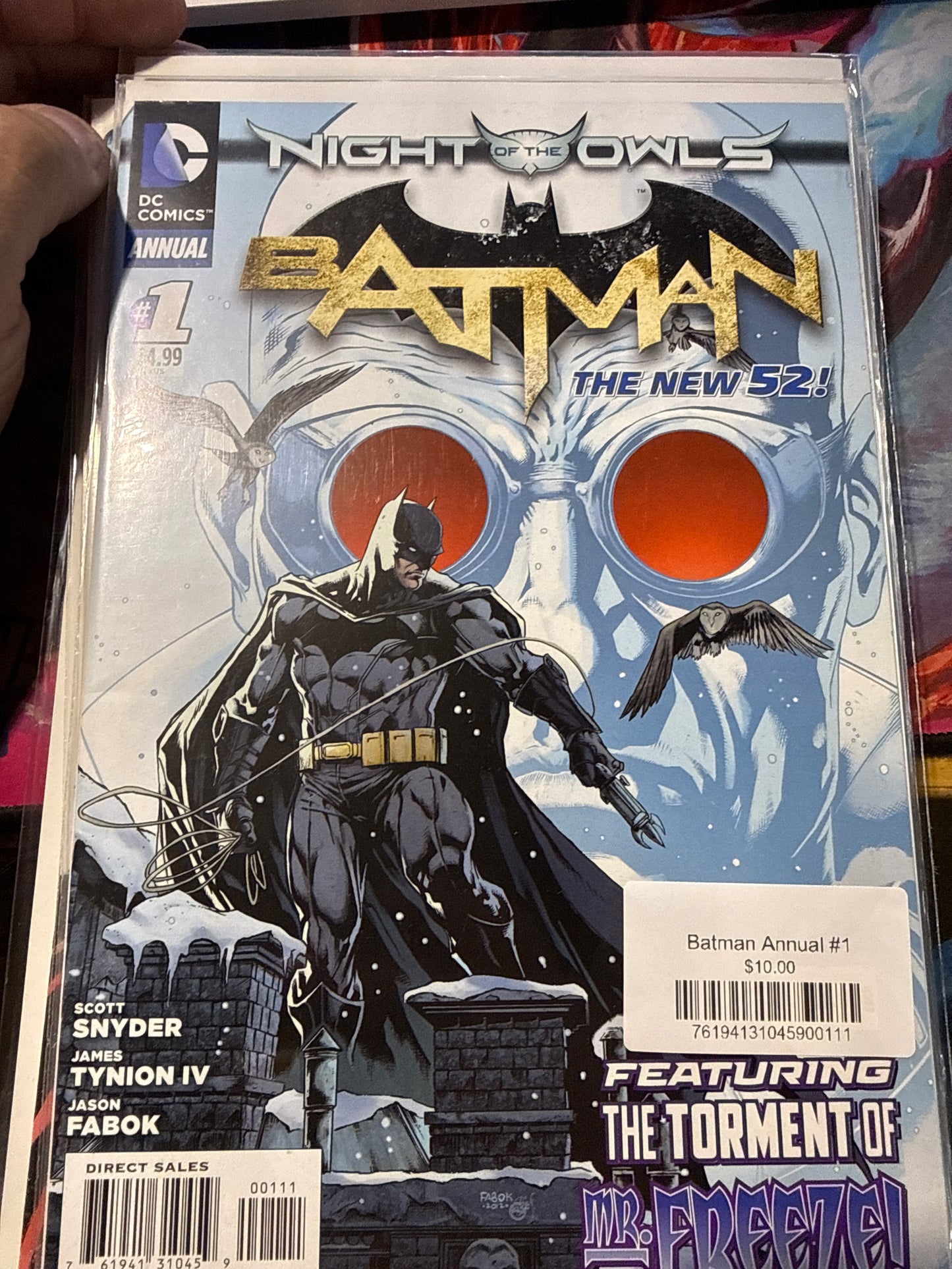Batman Annual #1 the new 52