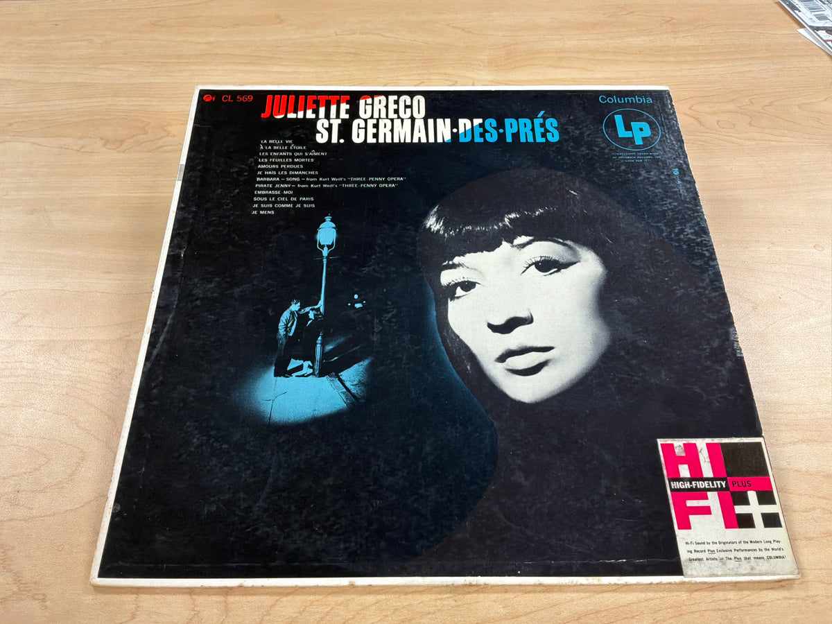 Juliette Greco - St. Germaine-Des-Pres