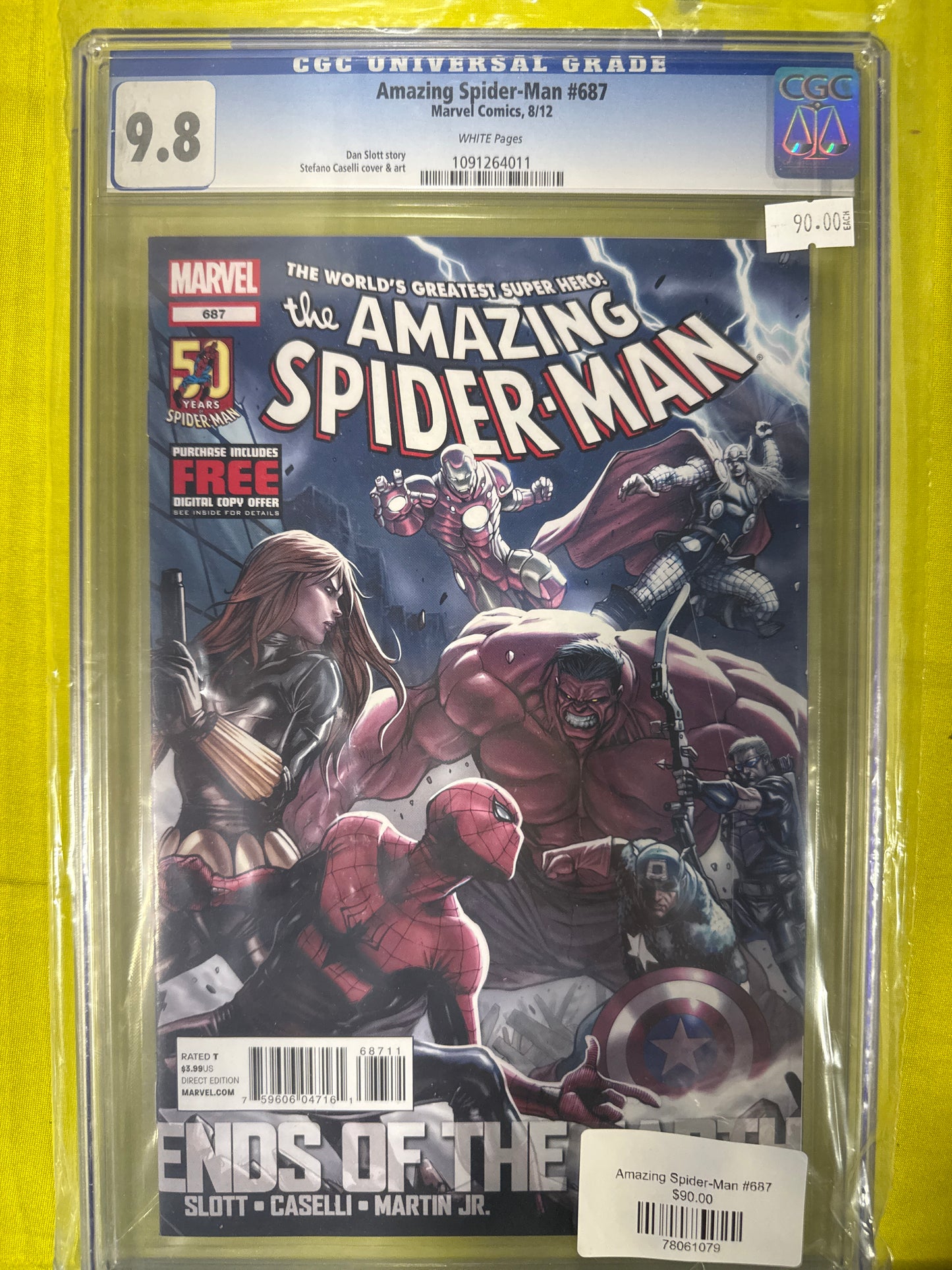 Amazing Spider-man #687 CGC 9.8