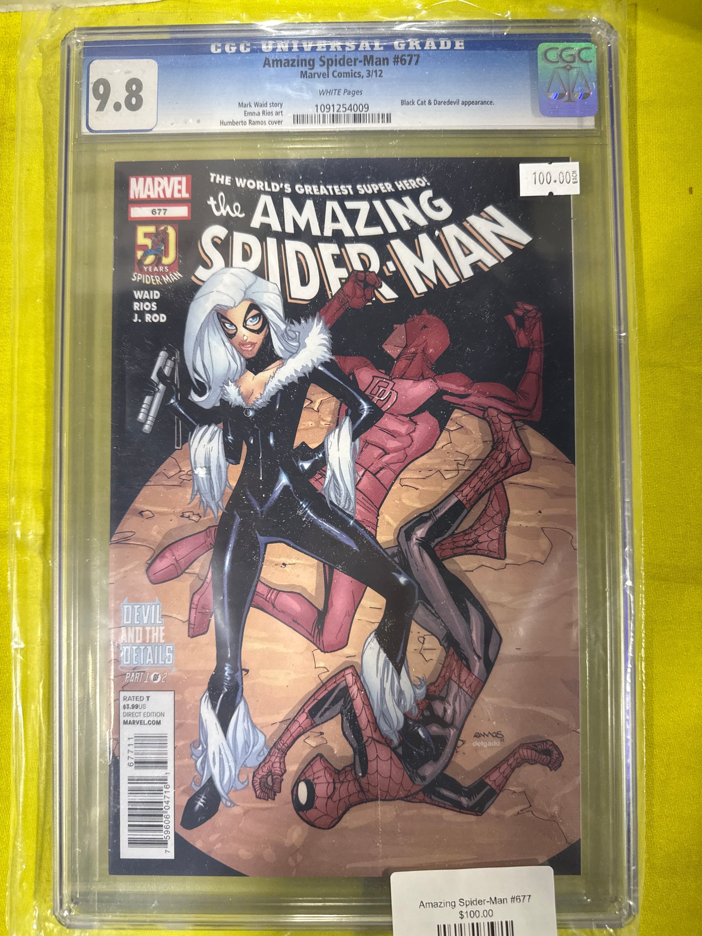 Amazing Spider-man #677 CGC 9.8