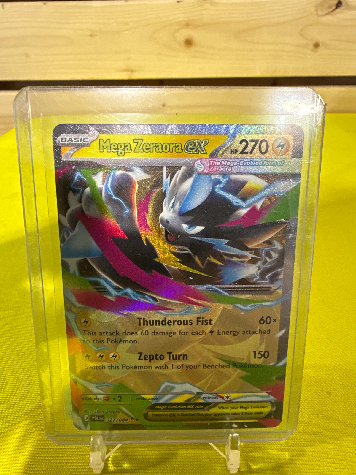 Mega Zeraora EX
