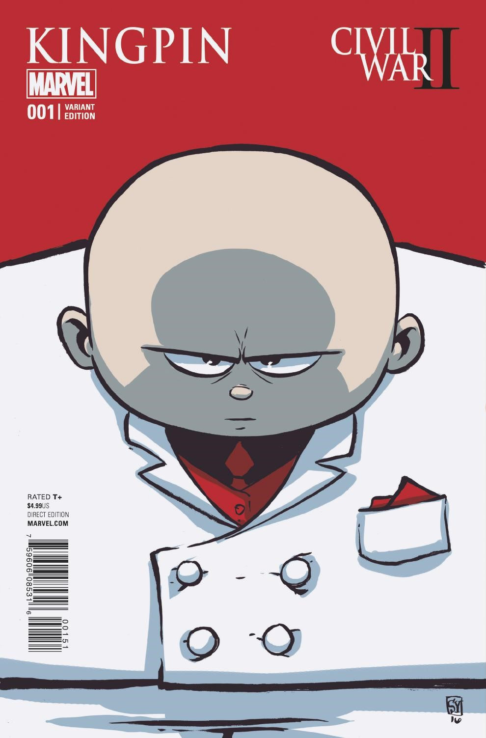 Civil War II Kingpin #1 (Of 4) Young Variant