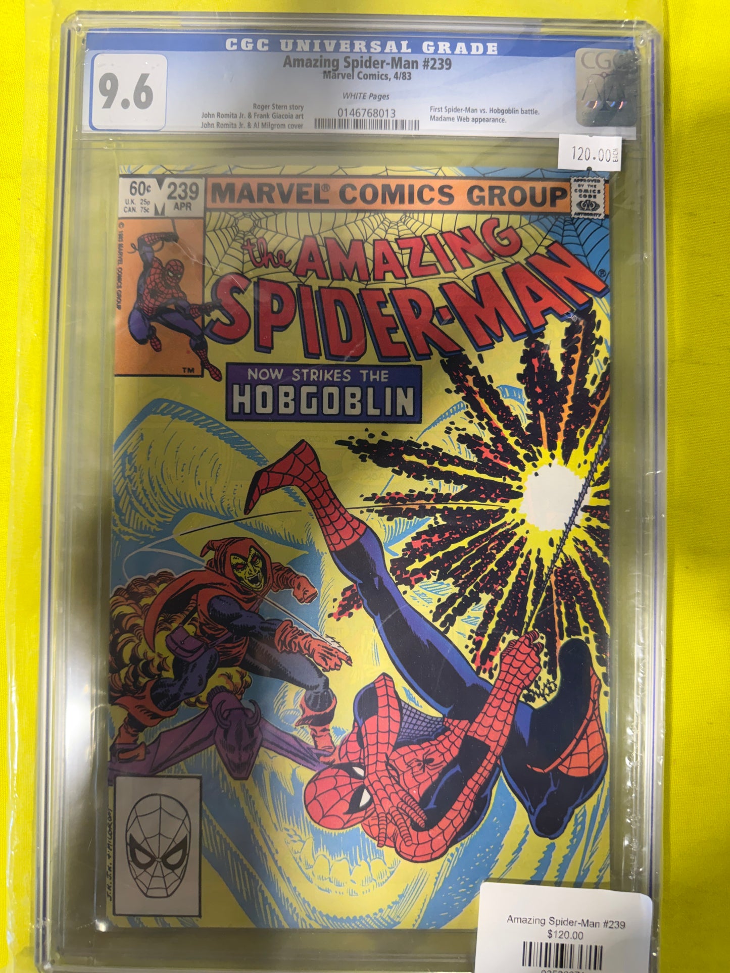 Amazing Spider-man #239 CGC 9.6
