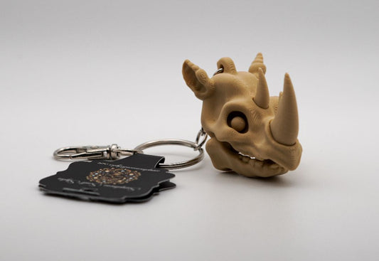 Safari Skull Keychains