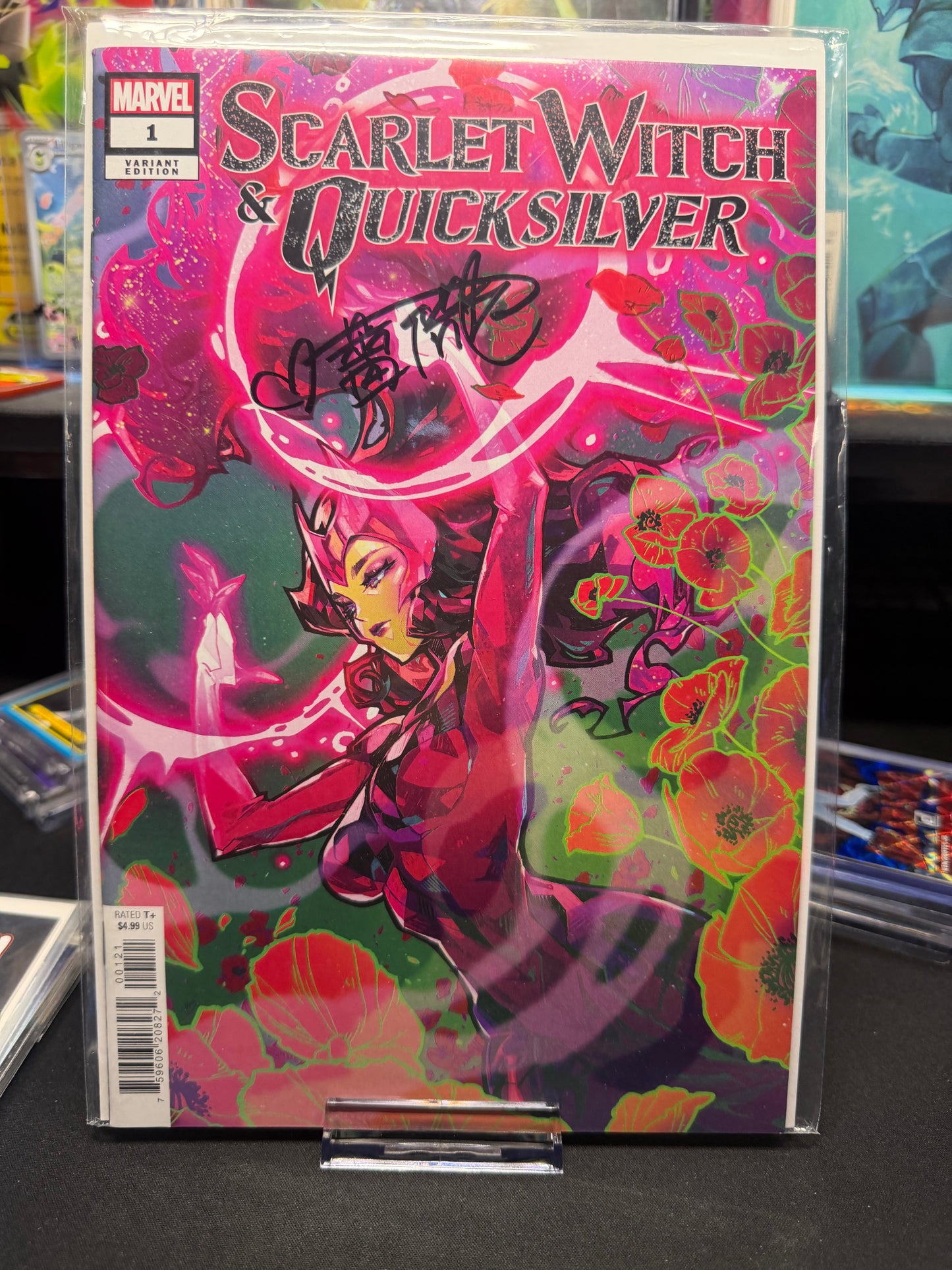 Scarlett Witch signed by Peach Momoko