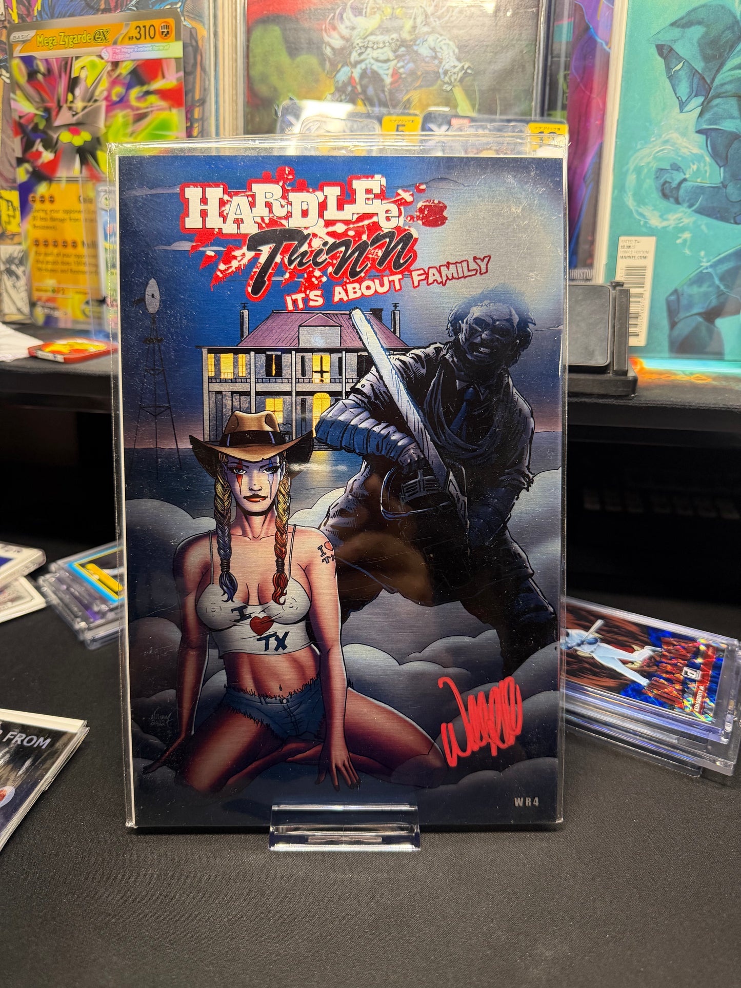 Hardlee Thin Metal SIgned by William Russel