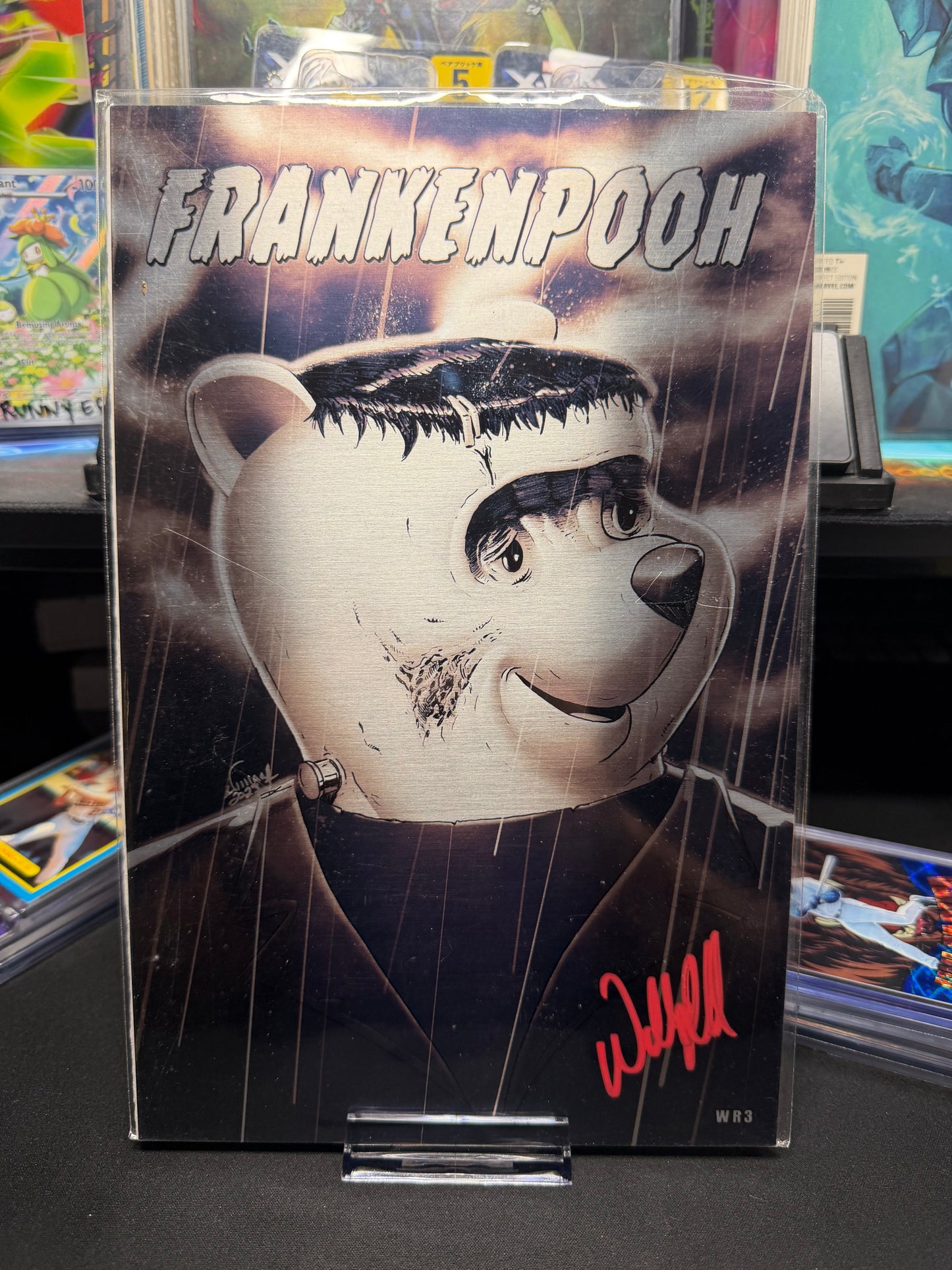 Frankenpooh METAL signed by William Russel