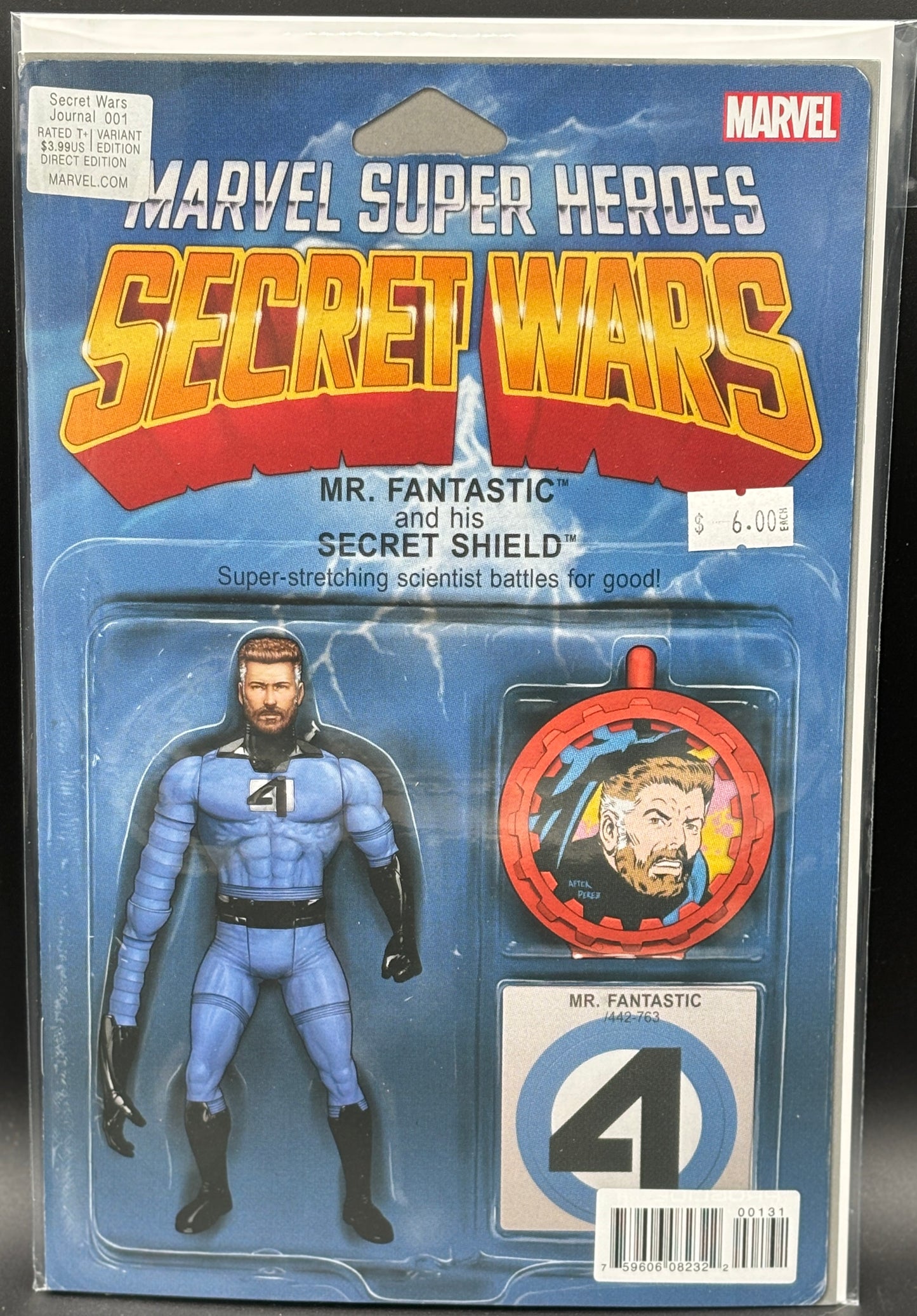 Secret Wars Journal #1 (Of 5) Christopher Action Figure Variant