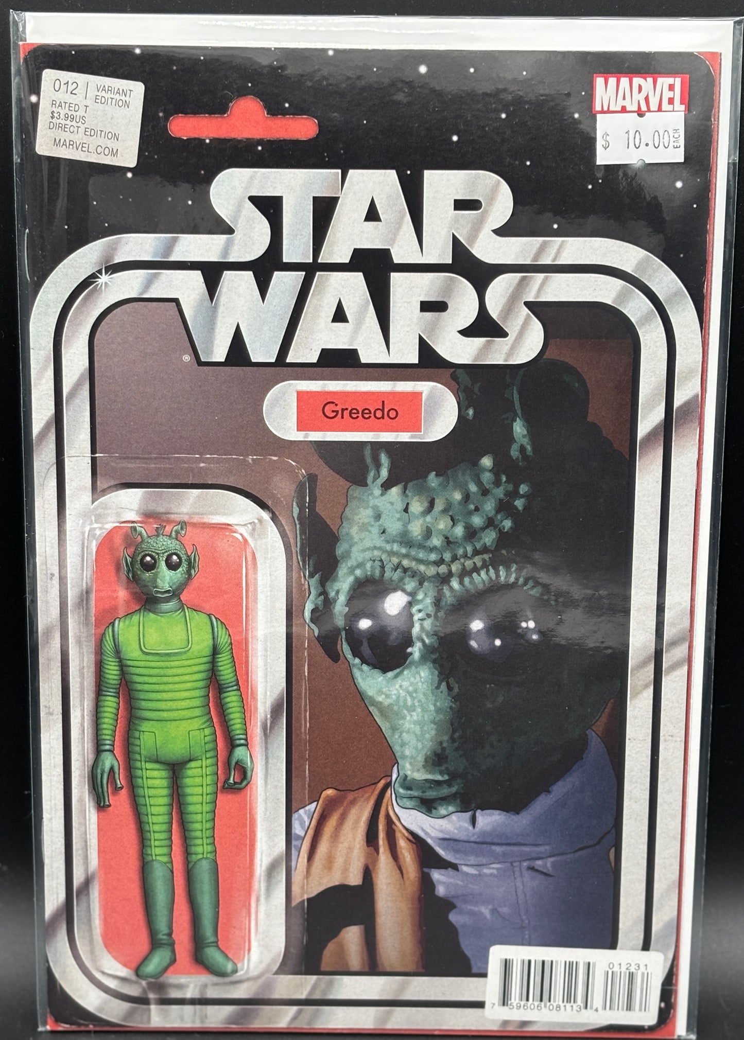 Star Wars #12 Christopher Action Figure Variant