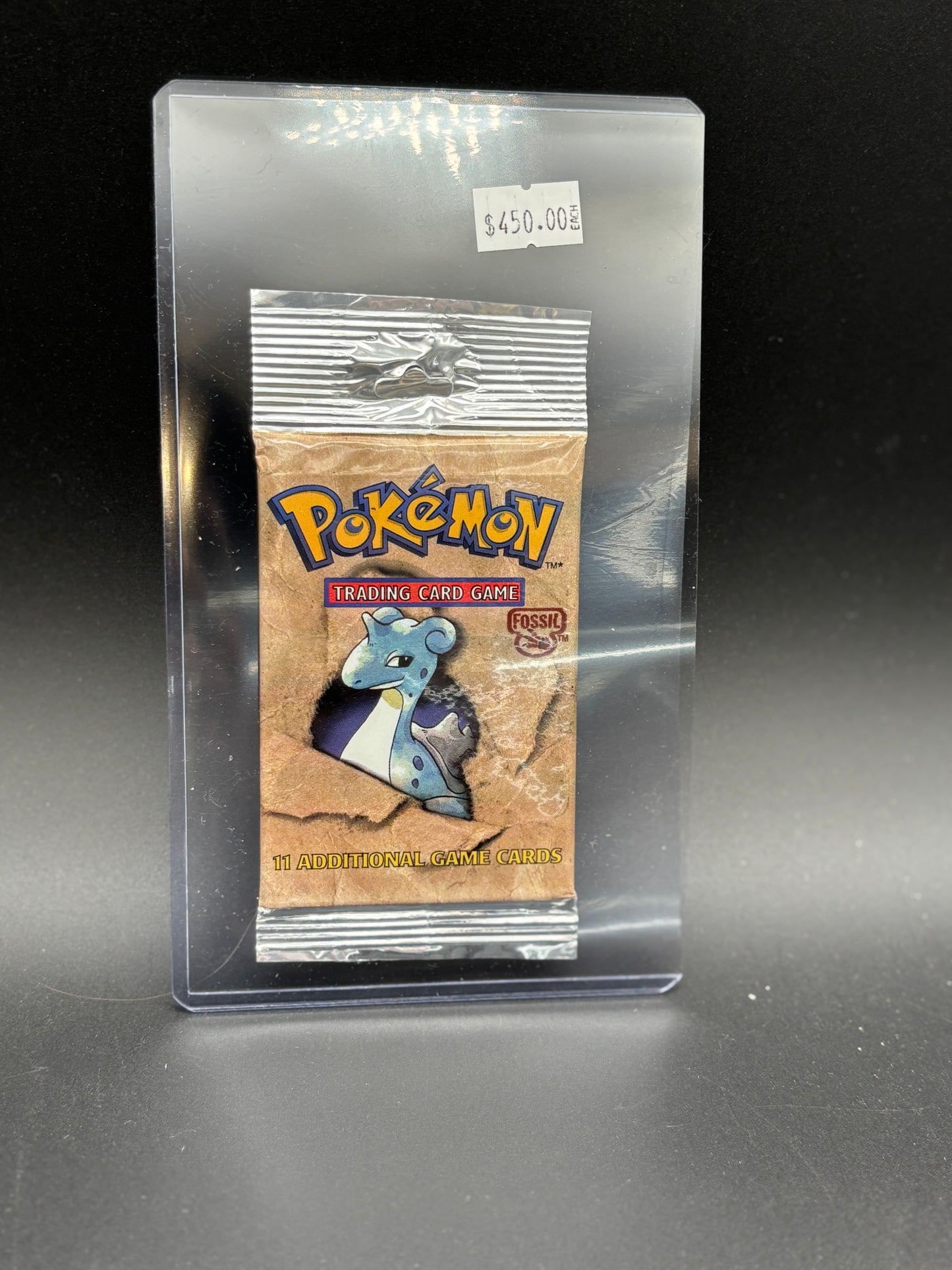 Pokemon Fossil Booster Pack Lapras