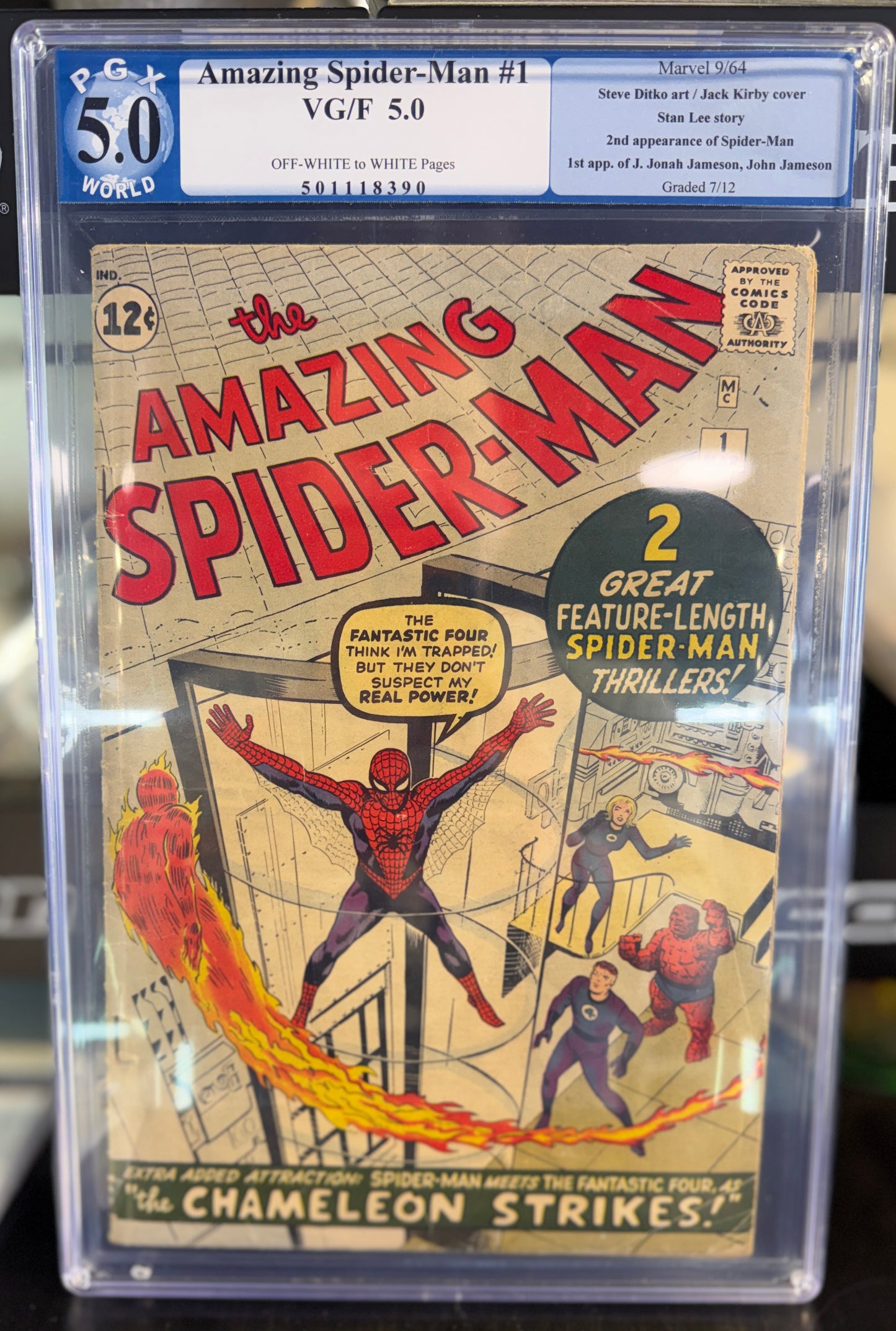 Amazing Spider-Man #1 Vol 1 PGX 5.0