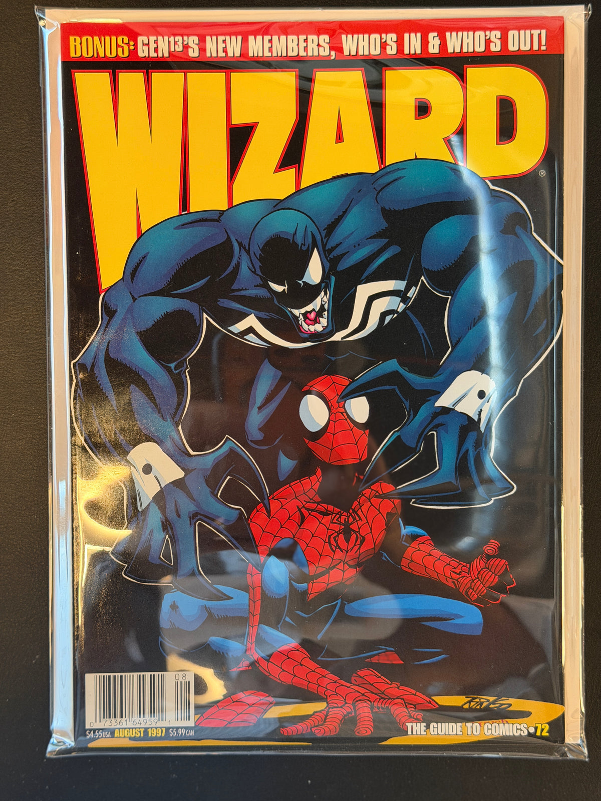 Wizard magazine #72