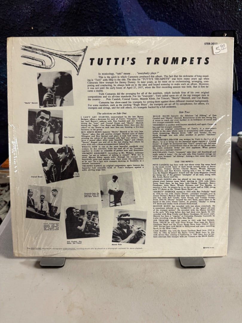 Disneyland TUTTI'S TRUMPETS