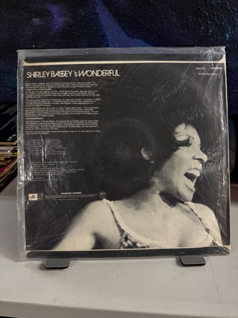 Shirley Bassey Wonderful