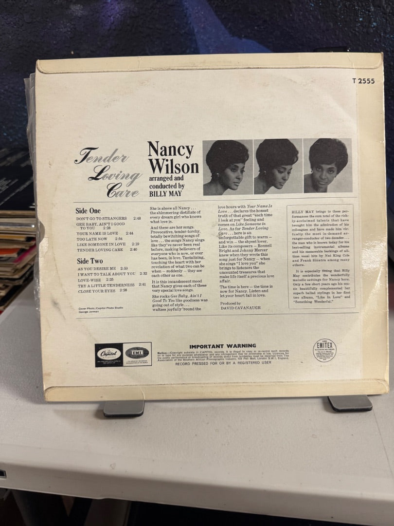 Tender Loving Care Nancy Wilson