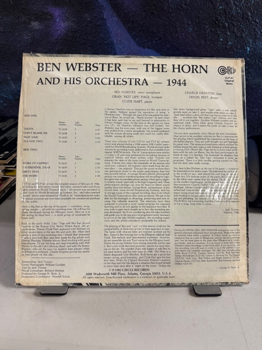 BEN WEBSTER-THE SORN