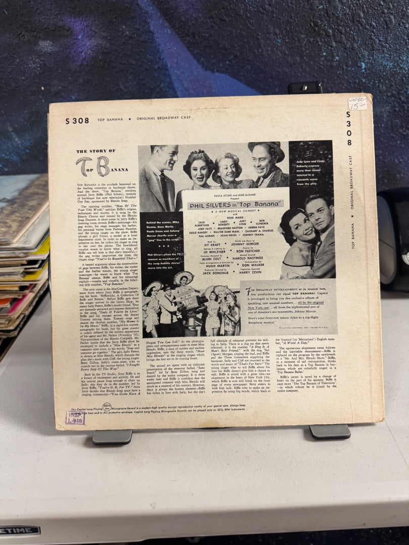 Phil Silvers in Top Banana Record