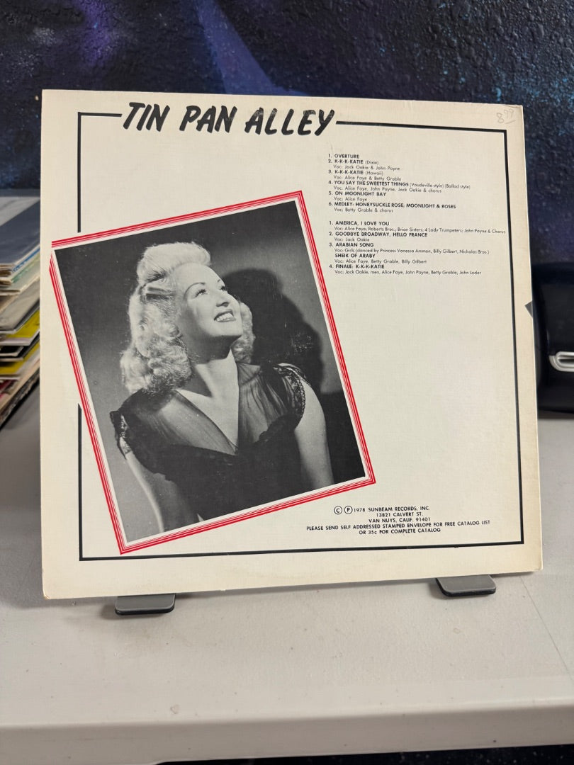 TIN PAN ALLEY