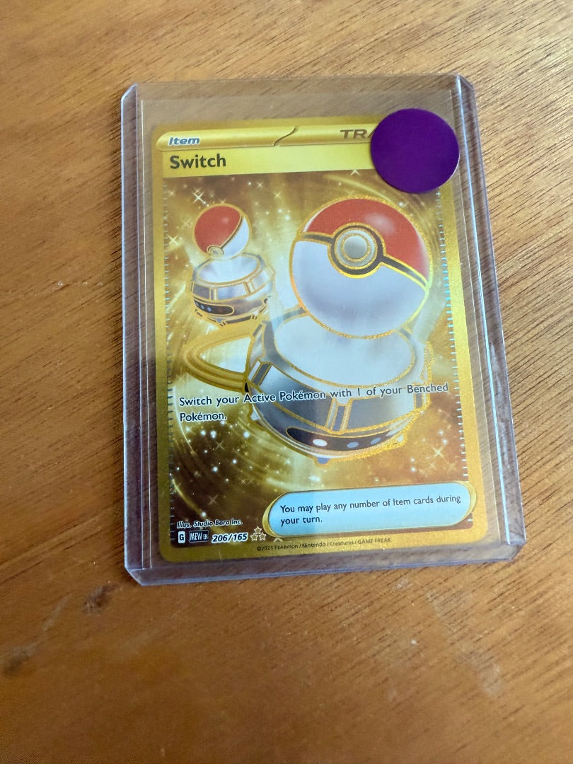 Gold Switch full art
