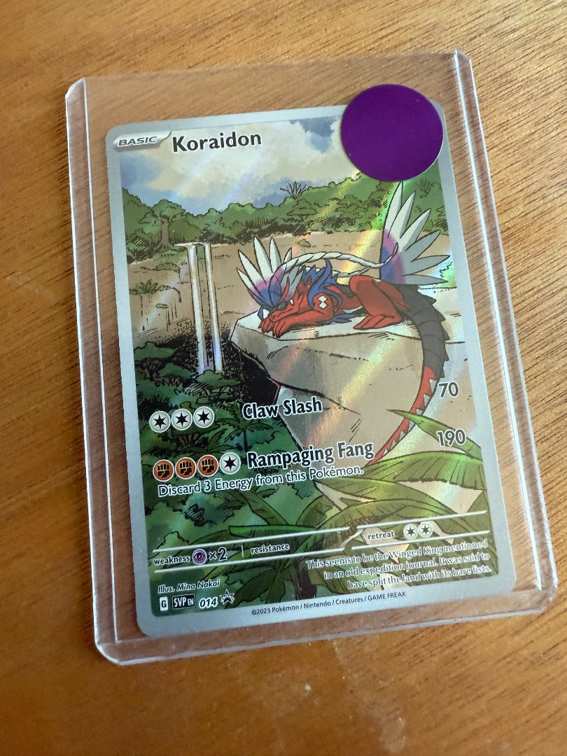 koraidon full art holo