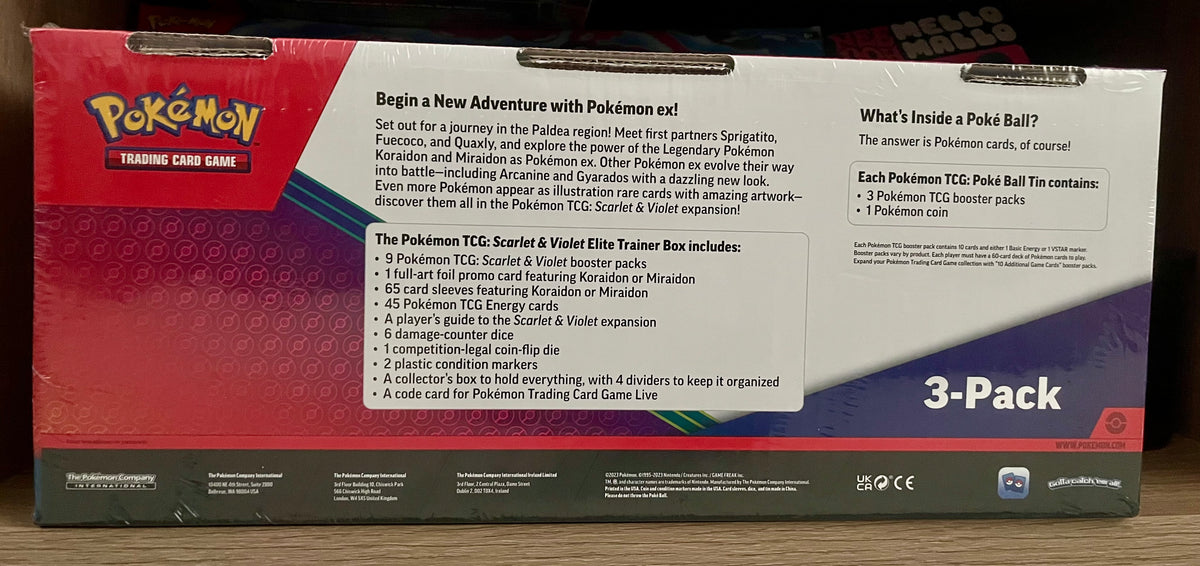 Pokémon Scarlet & Violet Elite Trainer Box