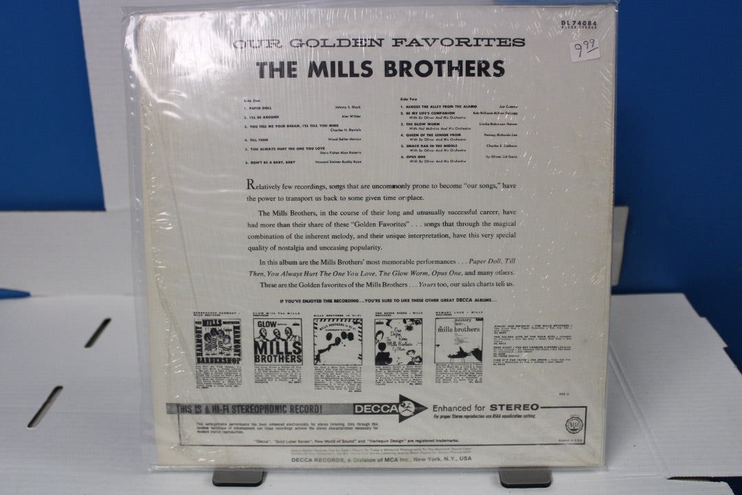 The Mills Brothers Our Golden Favorites