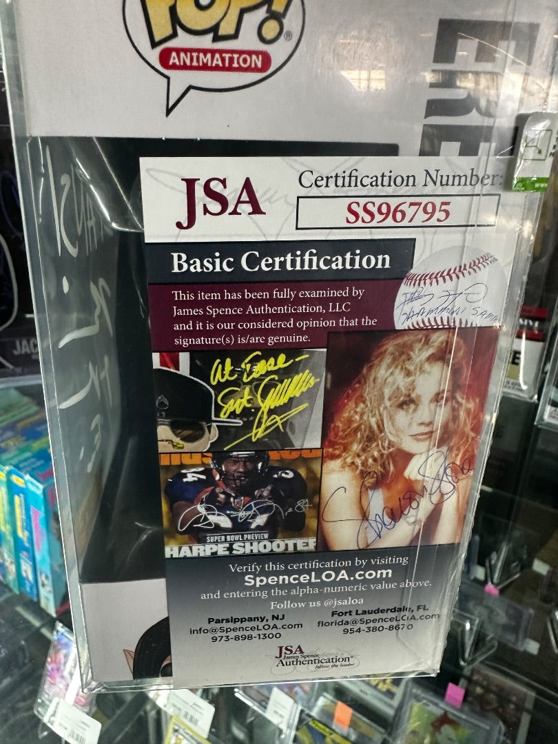 Bryce Pappenbrook Autographed Eren Funko pop (JSA)