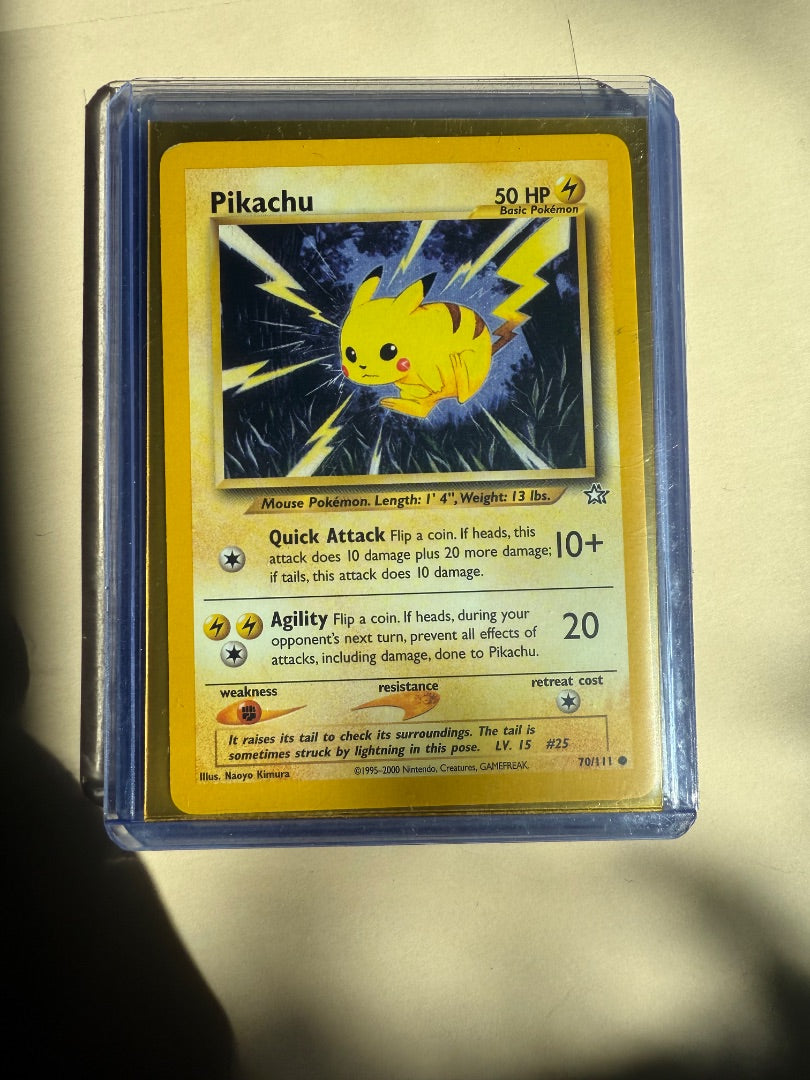 Pikachu White Star Promo