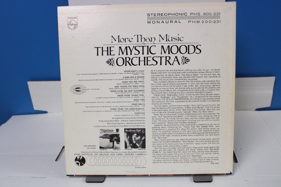 THE MYSTIC MOODS ORCHESTRA More Than Music