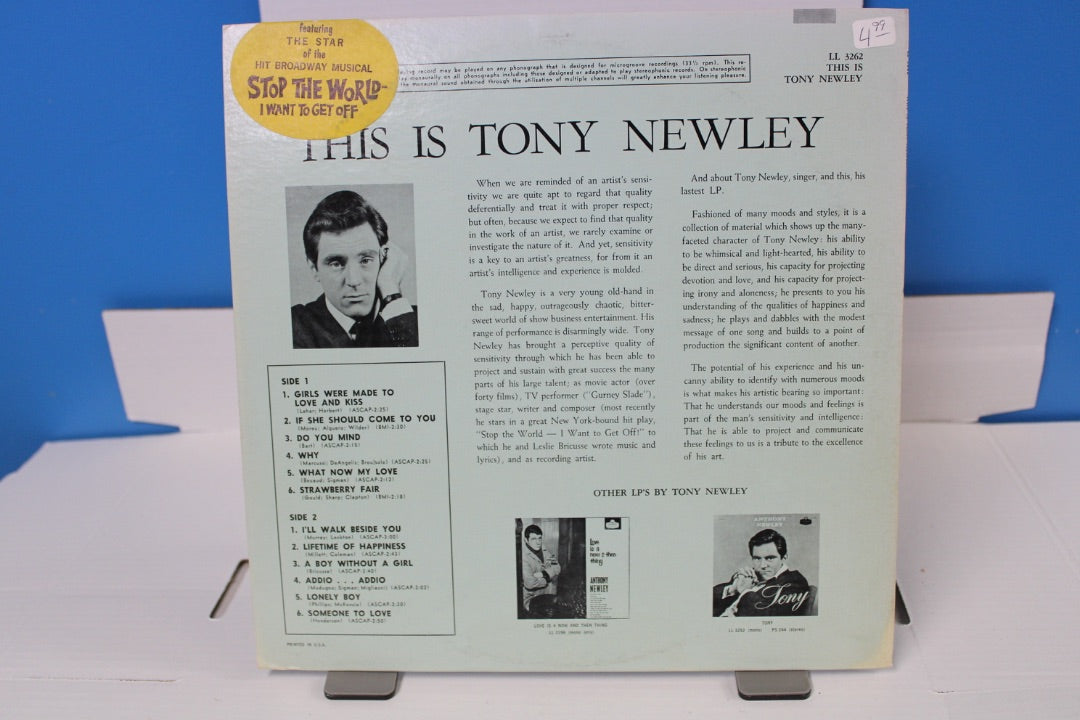 TONY NEWLEY THIS IS