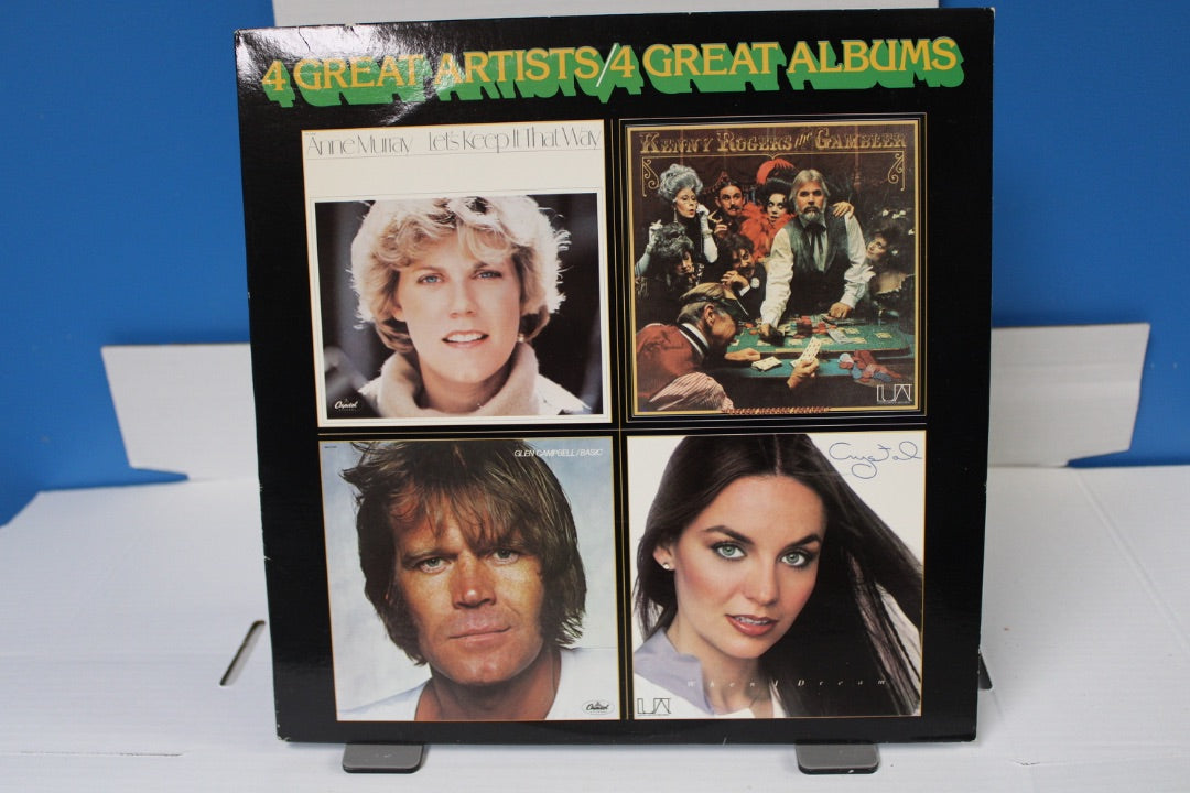 4 Great Artists/4 Great albums THE WORLD OF COUNTRY MUSIC