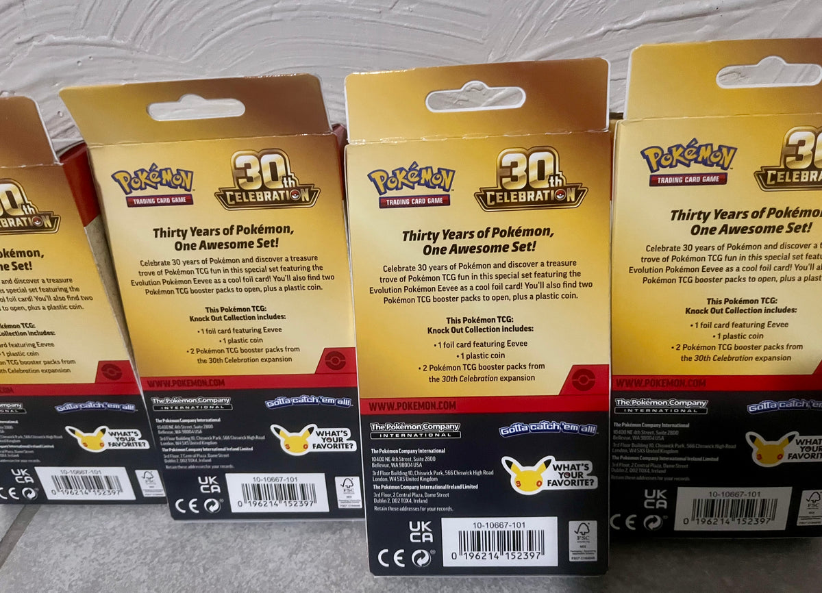 Pokemon 30th Celebration Knock Out Collection – Eevee