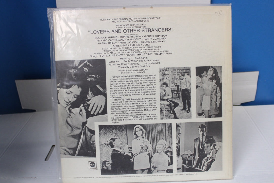 LOVERS AND OTHER STRANGERS