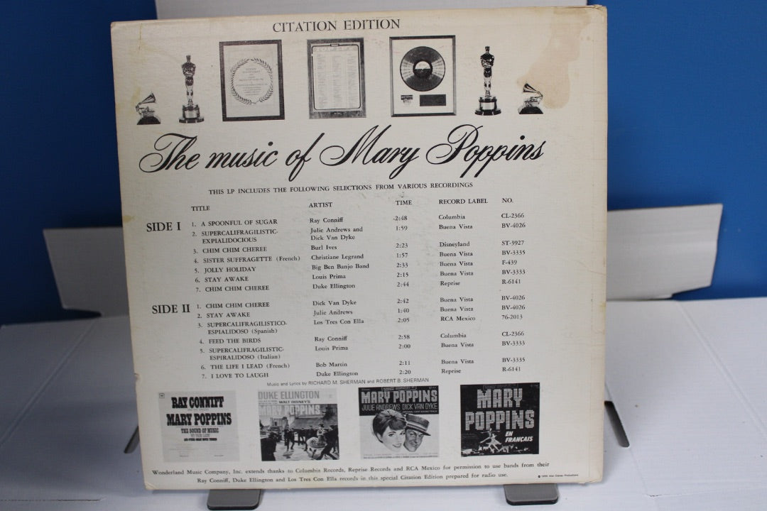 The music of Mary Poppins