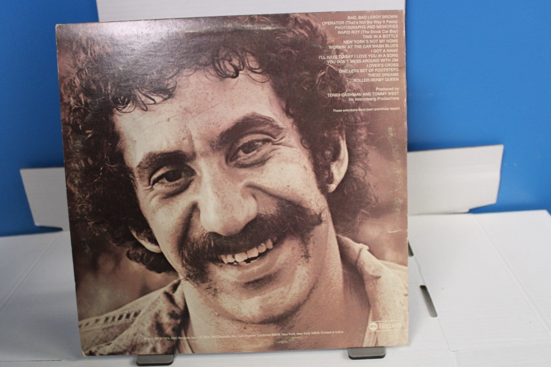 JIM CROCE Photograpbs & Memories HIS GREA S. HITS
