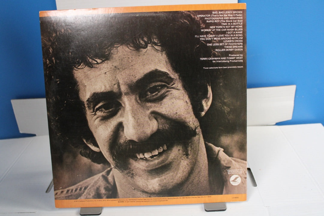 JIM CROCE Photograpbs & Memories HIS GREA S. HITS